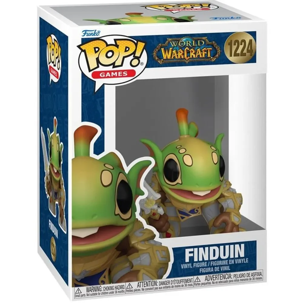 Funko POP! Games: World of Warcraft - Finduin, Murloc Cosplay  COLLECTIBLES - Picture 2 of 3